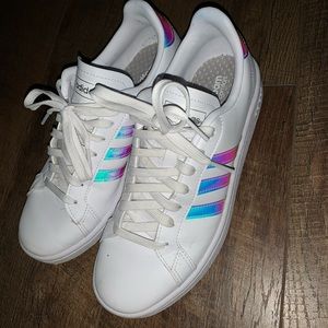 White adidas